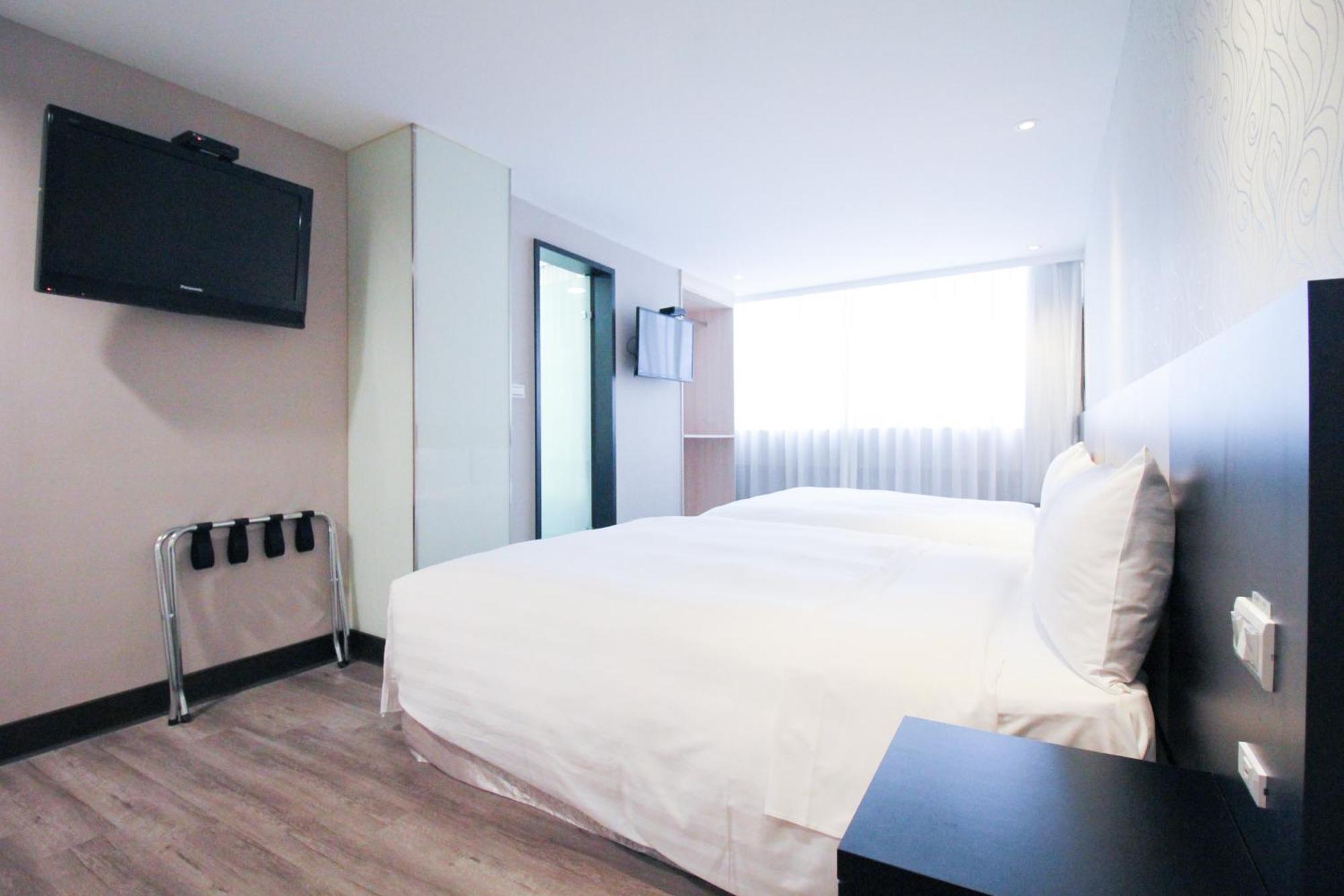 台北碧瑤飯店 Hotel B Tchaj-pej Exteriér fotografie