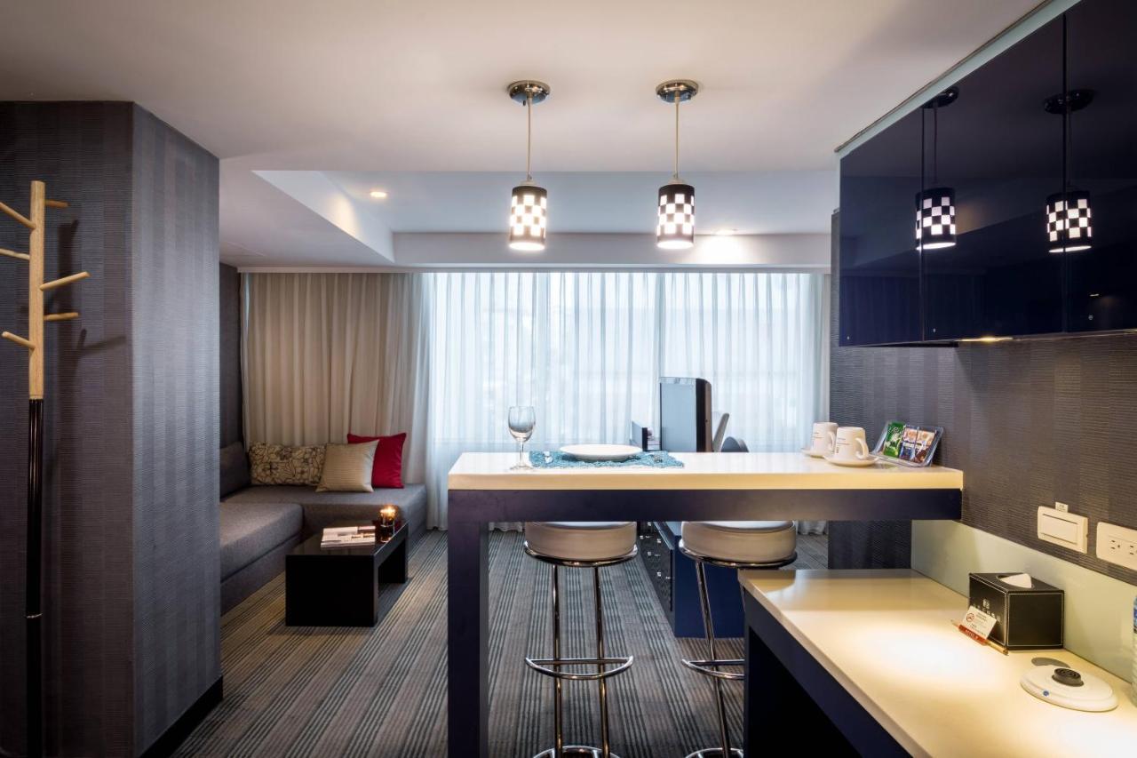 台北碧瑤飯店 Hotel B Tchaj-pej Exteriér fotografie
