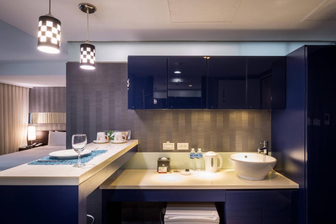 台北碧瑤飯店 Hotel B Tchaj-pej Exteriér fotografie